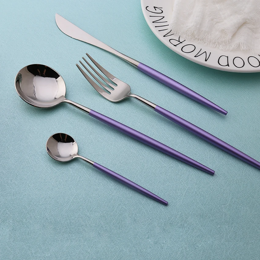 Горячая продажа 4 шт. зеркало светло португальский Фиолетовый и серебряный