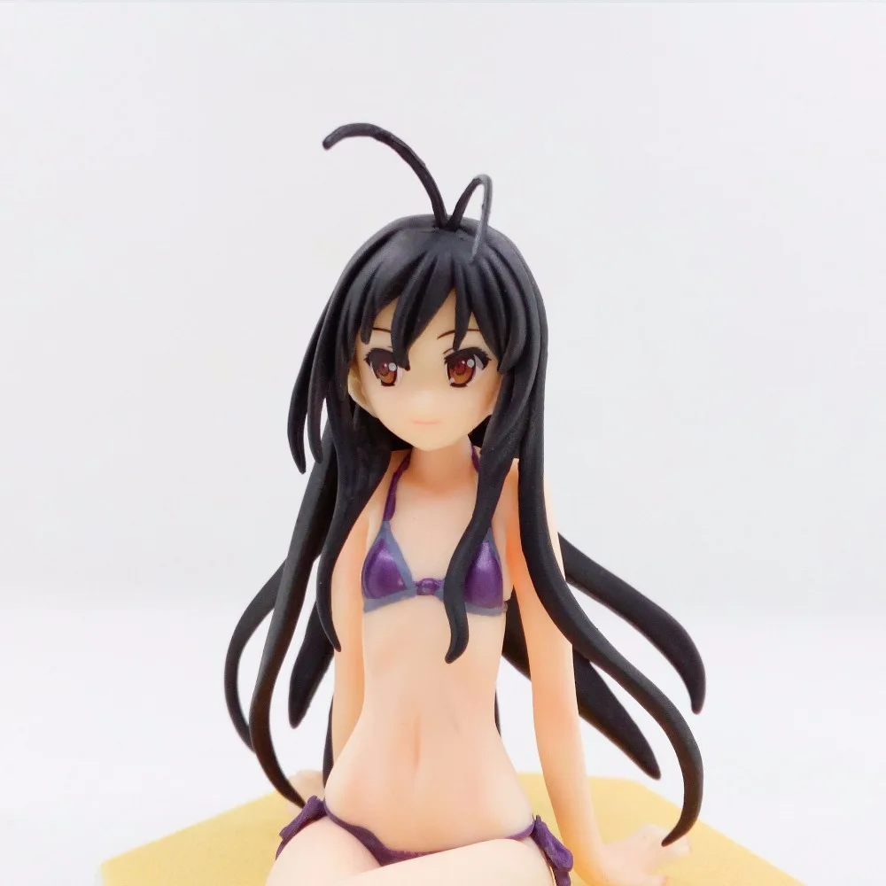 MCR аниме 8 см купальник Accel World Kuroyuki hime фигурку игрушки кукла Рождественский