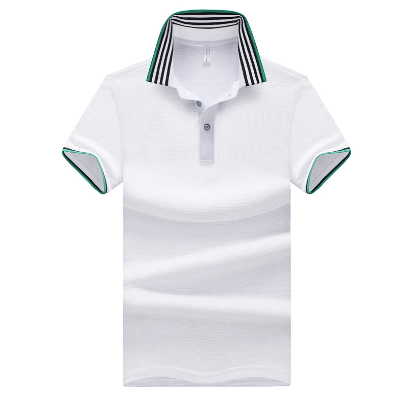 

men clothes 2018 short-sleeved polo shirt summer new soft large size polo shirt male
