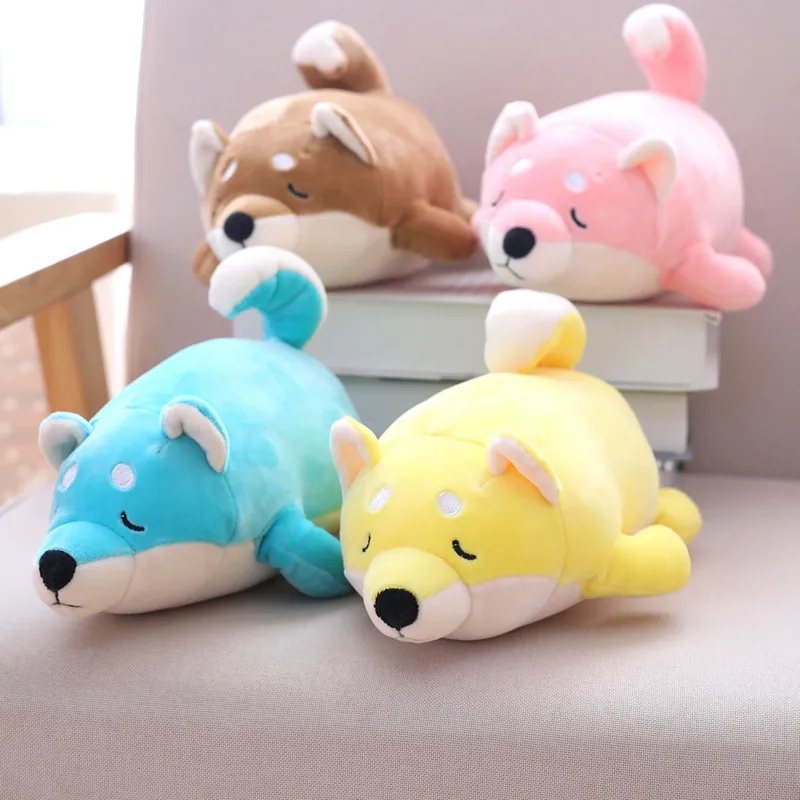 

Милая плюшевая мягкая игрушка, супер мягкая собака, плюшевая подушка, мультяшная кукла-животное для детей, Детский подарок, 25 см