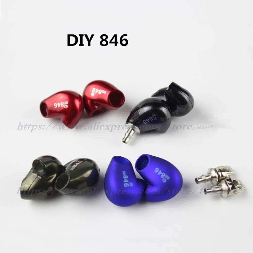Корпус Корпуса для наушников Shure SE846 SE535 DIY обновление замена аксессуары Поддержка