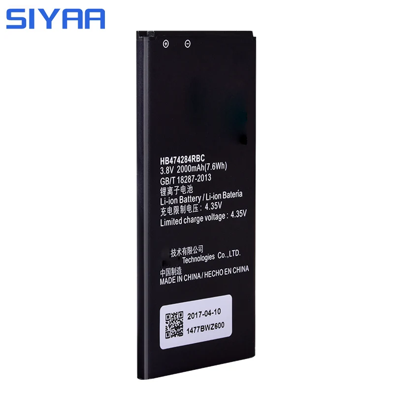 Оригинальный Батарея HB474284RBC HB494590EBC HB4242B4EBW для Huawei Honor 3C Lite 7 6 4X y550 y560 y625 y635 g521 H60-L01