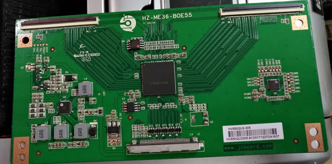 

Original HV490QUB-B05 HV550QU2-305 Logic board HZ-ME36-BOE55