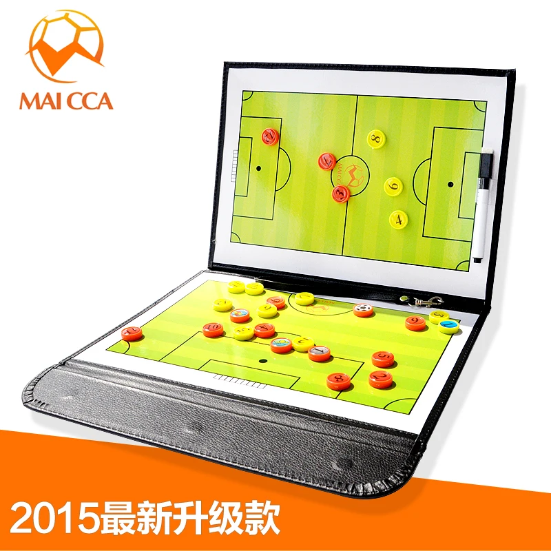 Новая Складная магнитная тренировочная доска для футбола тактическая Книга в