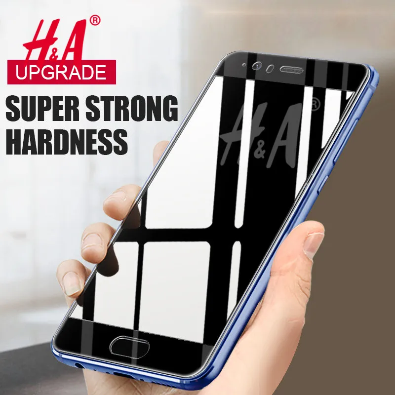 H& A прозрачное закаленное стекло с полным покрытием для huawei P10 lite P10 Plus Защитная пленка для экрана для huawei P10 Lite Honor 9 закаленное стекло