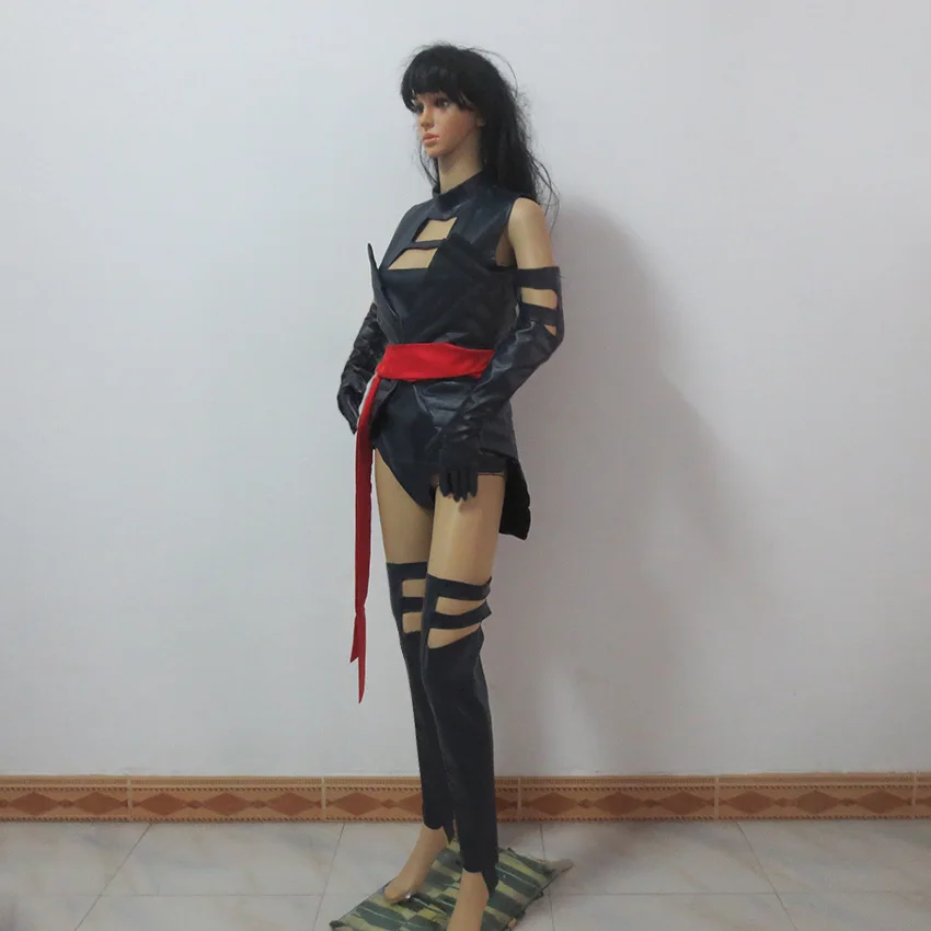 Костюм для косплея Apocalypse Psylocke женщин сексуальный взрослый костюм психоделия