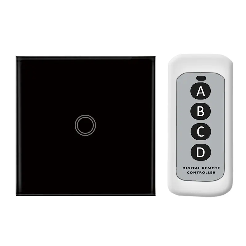 Выключатель настенный сенсорный европейского стандарта беспроводной