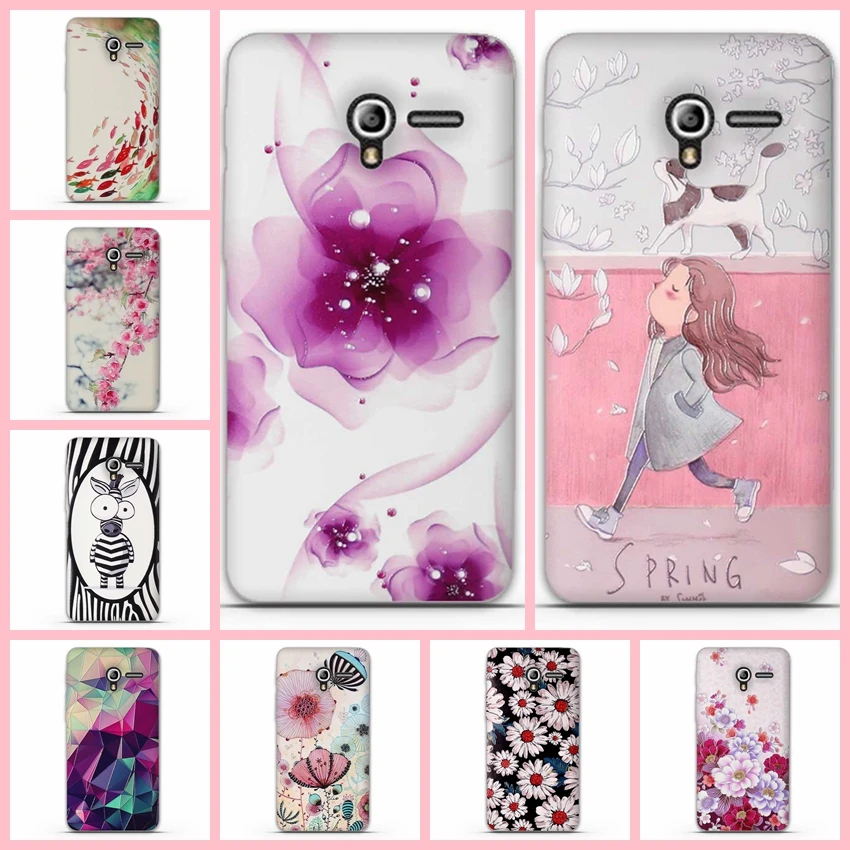 Силиконовый чехол для Alcatel One Touch Pixi 3 4 5 дюйма (только версии 4G) 5017 5017D 5017X 5019D|case for