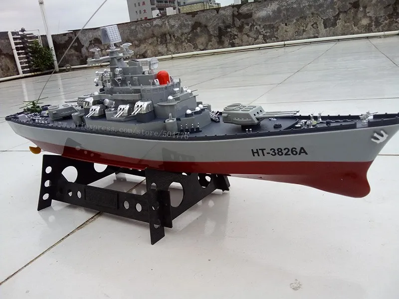 1/250 Радио пульт дистанционного управления линкор радиоуправляемые игрушечные лодки для детей
