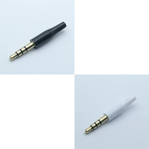 17mm 4P Gold Mix 12 шт выход 17 мм/14 мм разъем 3,5 мм стерео 3 полюса штекер для гарнитура «сделай сам» наушники или используется для ремонта наушников золото/никелированный - Цвет: 17mm 4P Gold Mix