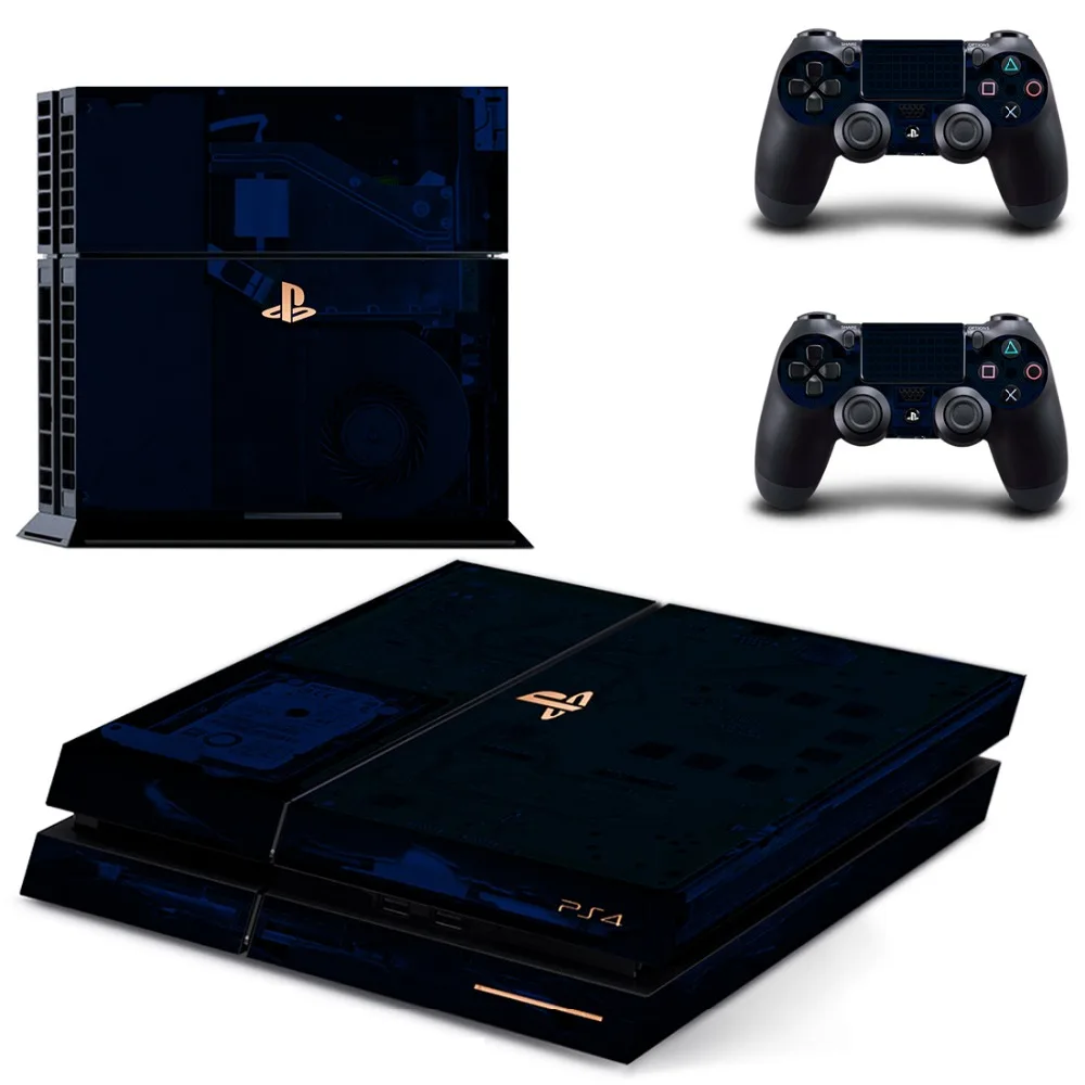 

500 Million Limited Edition PS4 Skin Sticker Decal for Sony PlayStation 4 Console and 2 controller skins PS4 Stickers Vinyl