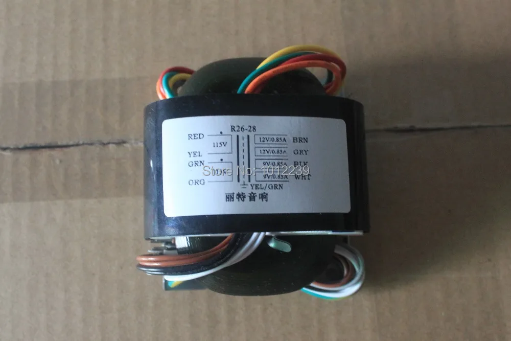 LITE R26-16 40VA силовой трансформатор 115В/230В R-core выход: 0-28X2 (0.45A)/0-35X2 (60mA) (12-0-12) x2 |
