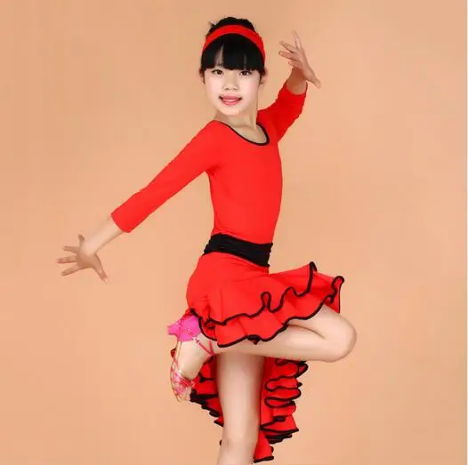 Платье для латиноамериканских танцев девочек | Тематическая одежда и униформа