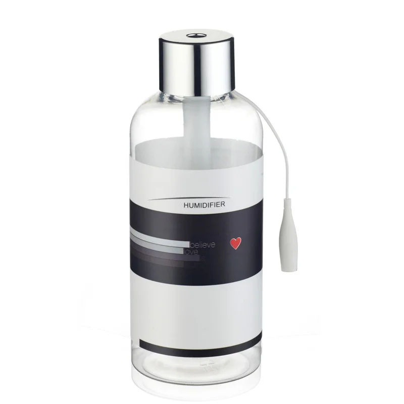 

Bottle Design USB Ultrasonic Humidifier Car Home Office Aroma Vehicle Air Purifier Aroma Diffuser