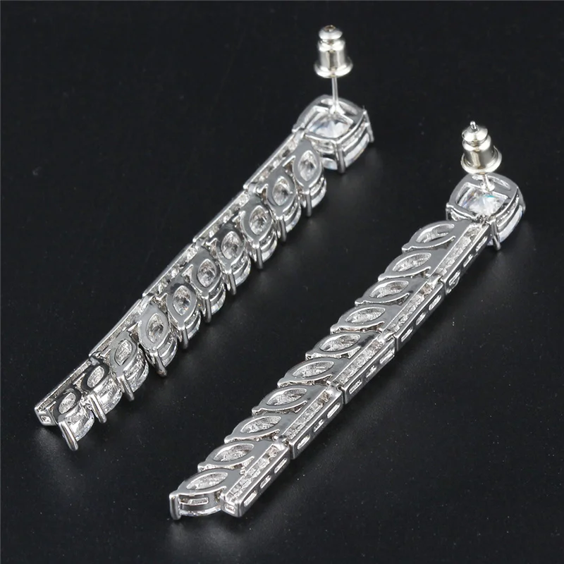 Бейлин Новинка 2017 года Роскошные Цирконий Свадебные комплект ювелирных изделий