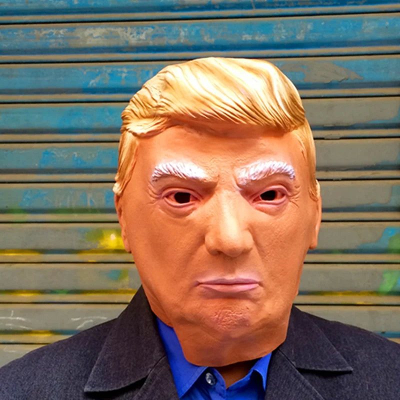 Забавная Реалистичная латексная маска президента Дональда Трампа Путина