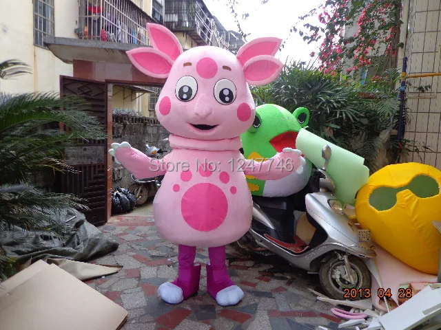 Высокое качество Лунтик талисман костюм подарок на Хэллоуин персонажи секс