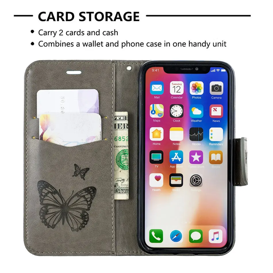 Кожаные чехлы для huawei P Smart Plus P20 P30 Pro mate 20 Lite Nova 5i 4e 3i Y5 Y6 Y7 Coque слот для карт чехол для телефона P07F