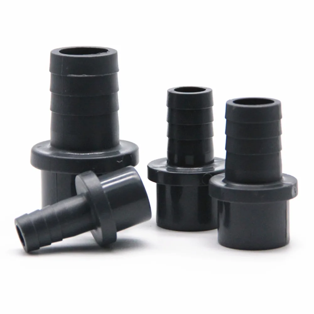 

1Pcs UPVC Hose Joint Pagoda Direct PVC Hose Direct Soft Hard Fast Joint Plug of Plastic Pagoda Joint Plastic Pipe Fitting
