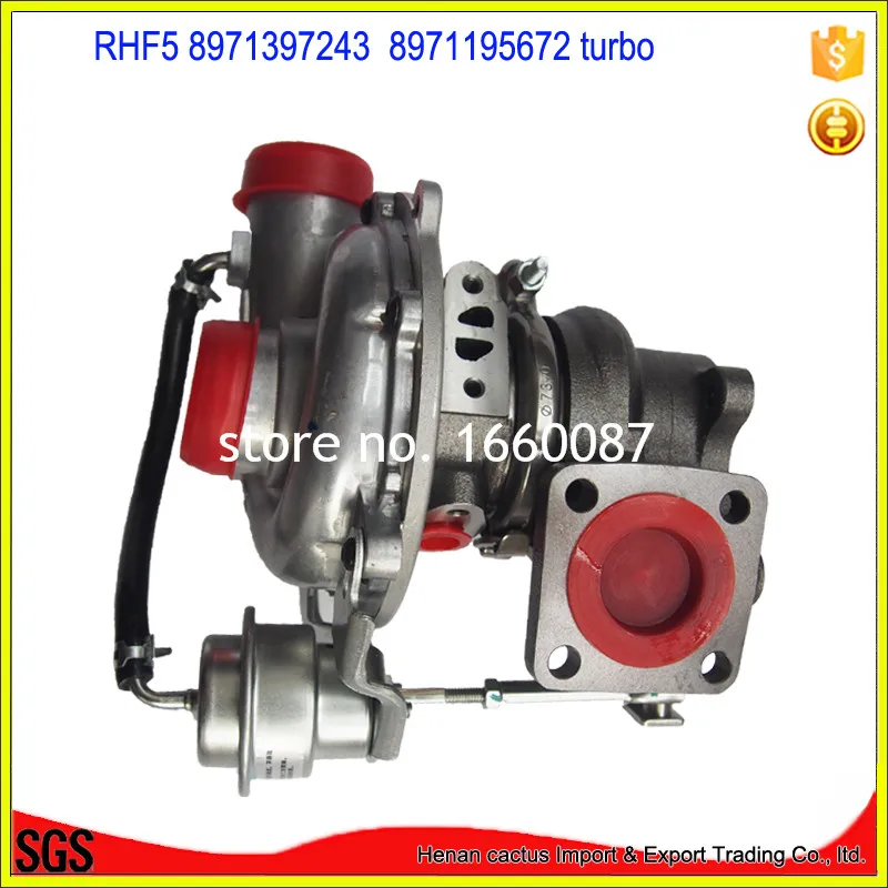 RHF5 электрический турбокомпрессор 8971195672 двигатель 4JB1T Ffor Issuzu Supercharger | Автомобили и