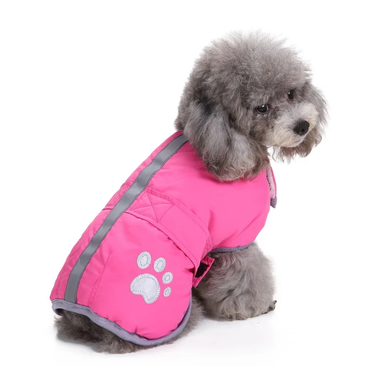 Pet clothing autumn winter reflective dog pet | Дом и сад