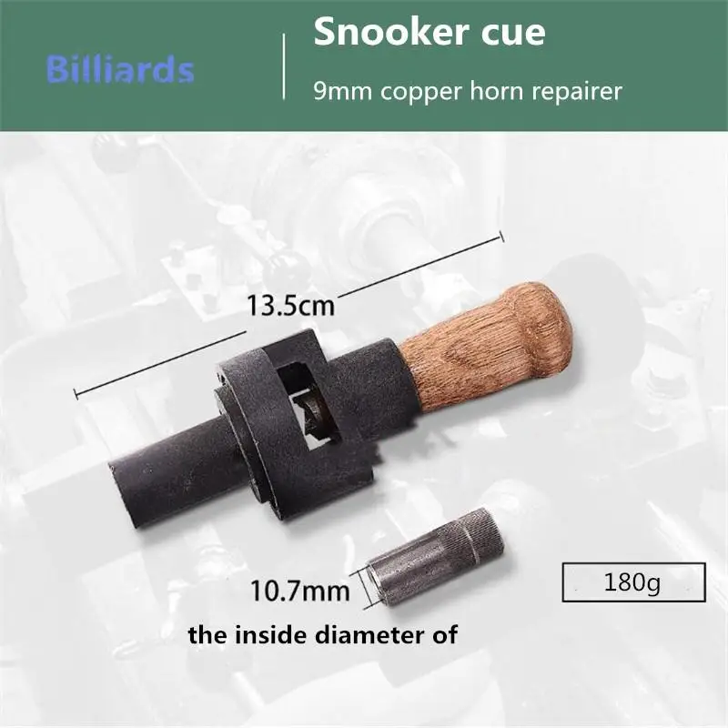 Mounchain 9 mm/ 10 mm Snooker Cue Tip tool High Strength Fix Tool for Tips Billiard Accessories | Спорт и развлечения