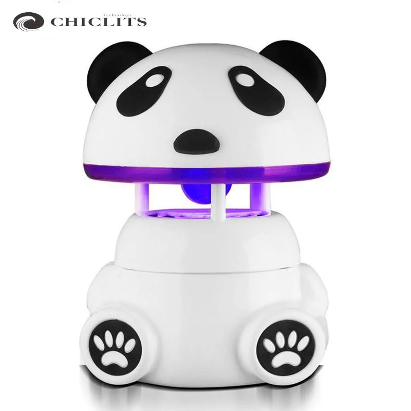 Мультфильм панда москитный Убийца свет LED USB insetos лампа ловушка для насекомых