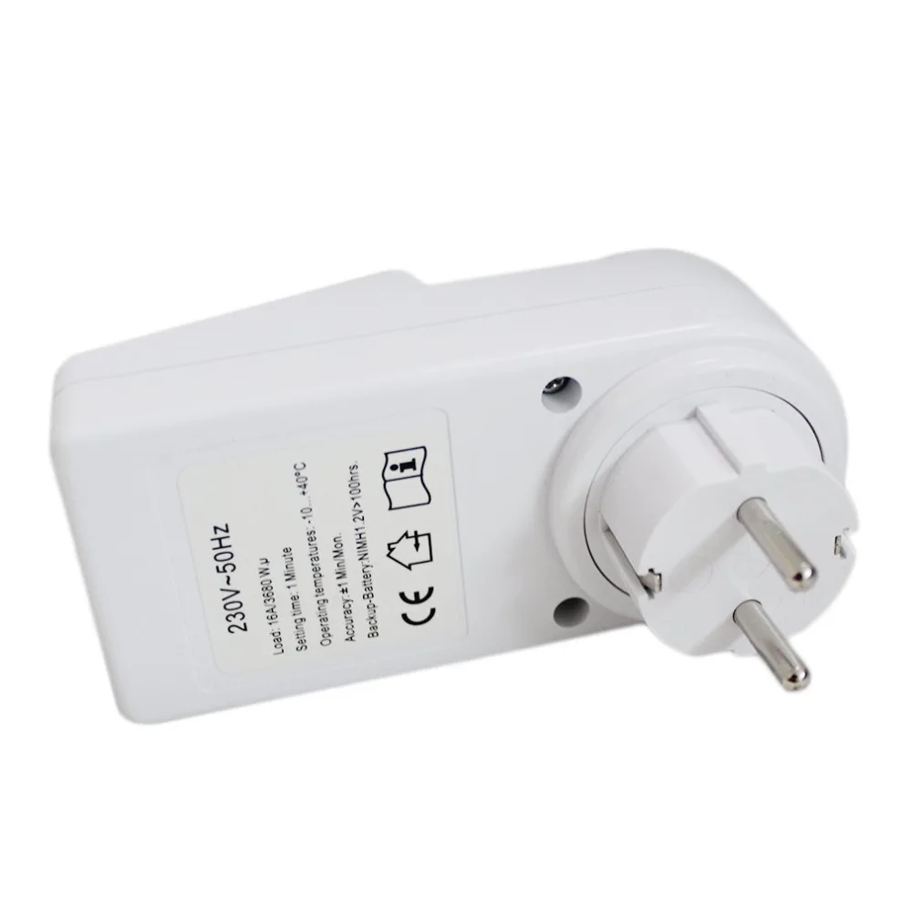 Plug-in Programmable Timer Switch Socket with Clock Summer Time Random Function Free Shipping Drop | Инструменты