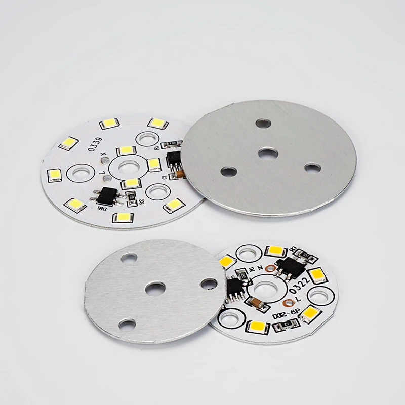 Светодиодный светильник SMD2835 18 Вт 15 12 9 7 5 3 переменный ток 220 В умный светодиодный
