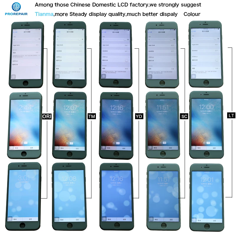 Prorepair 10 шт./лот Tianma китайский внутренний экран для iPhone 6 ЖК дисплей сенсорный