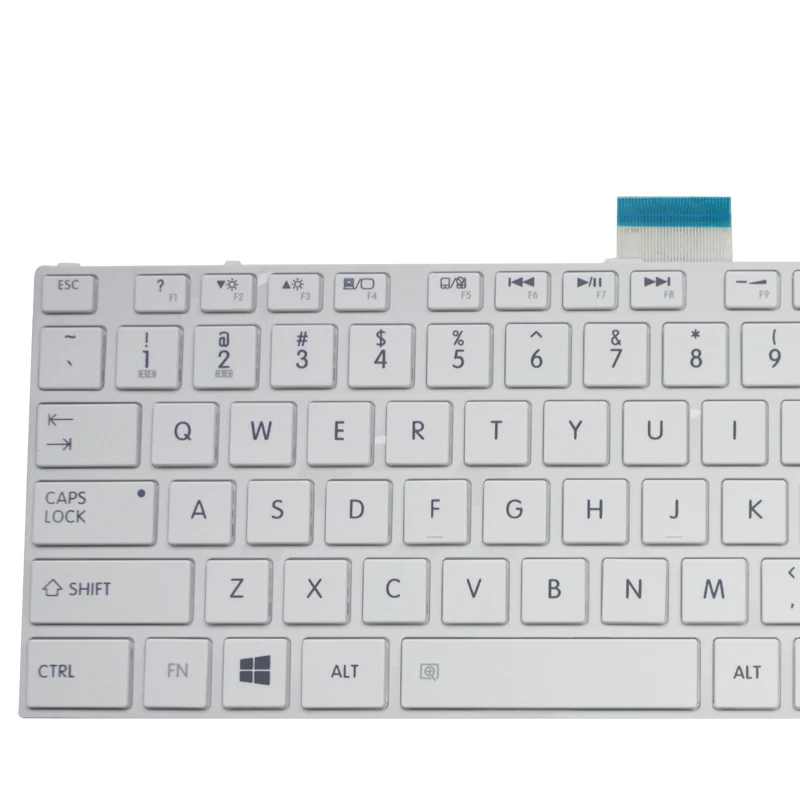 Клавиатура GZEELE для ноутбука toshiba SATELLITE белая клавиатура L850D P850 L855 L855D L870 L870D C850 C855