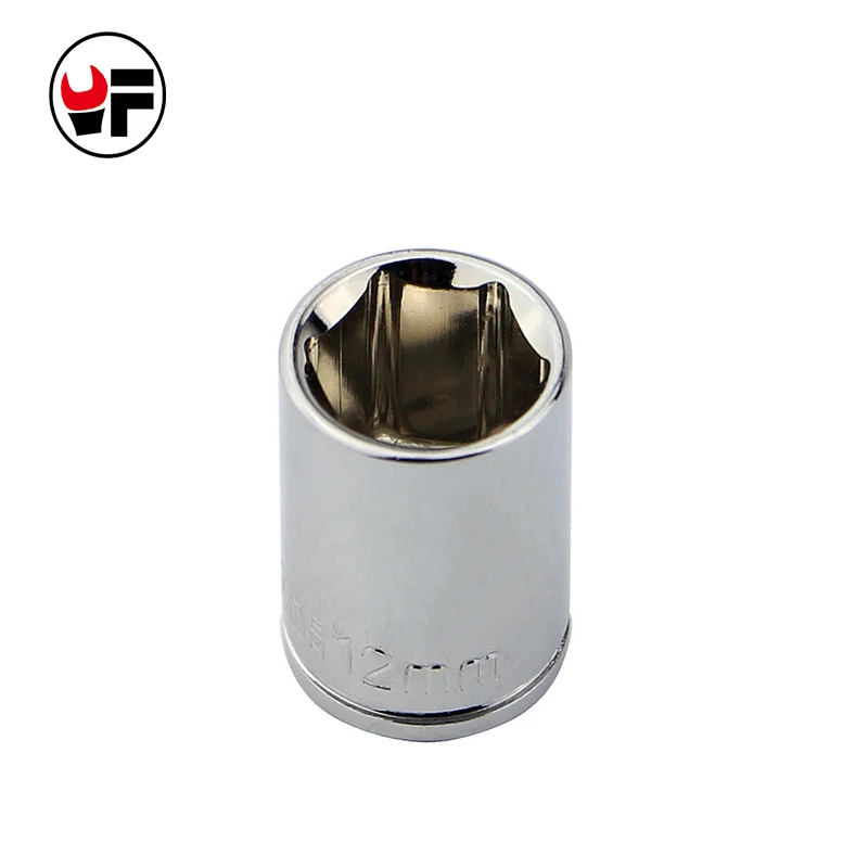 Торцевой ключ 1/4 дюйма 12 мм Метрическая Торцевая головка стандартная