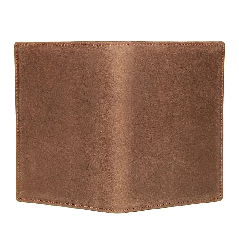 

Solid Leather Passport Holder Identification Cover Passport Case