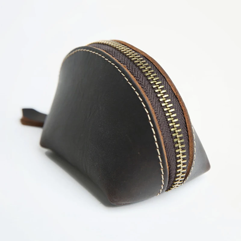 Портмоне SIMLINE из натуральной кожи для мужчин и женщин винтажный маленький мини