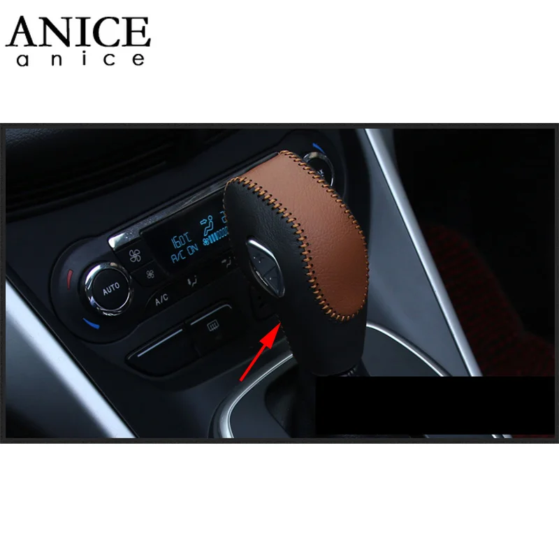 Кожаный чехол для рычага переключения передач подходит Ford ESCAP KUGA 2013-2016 |