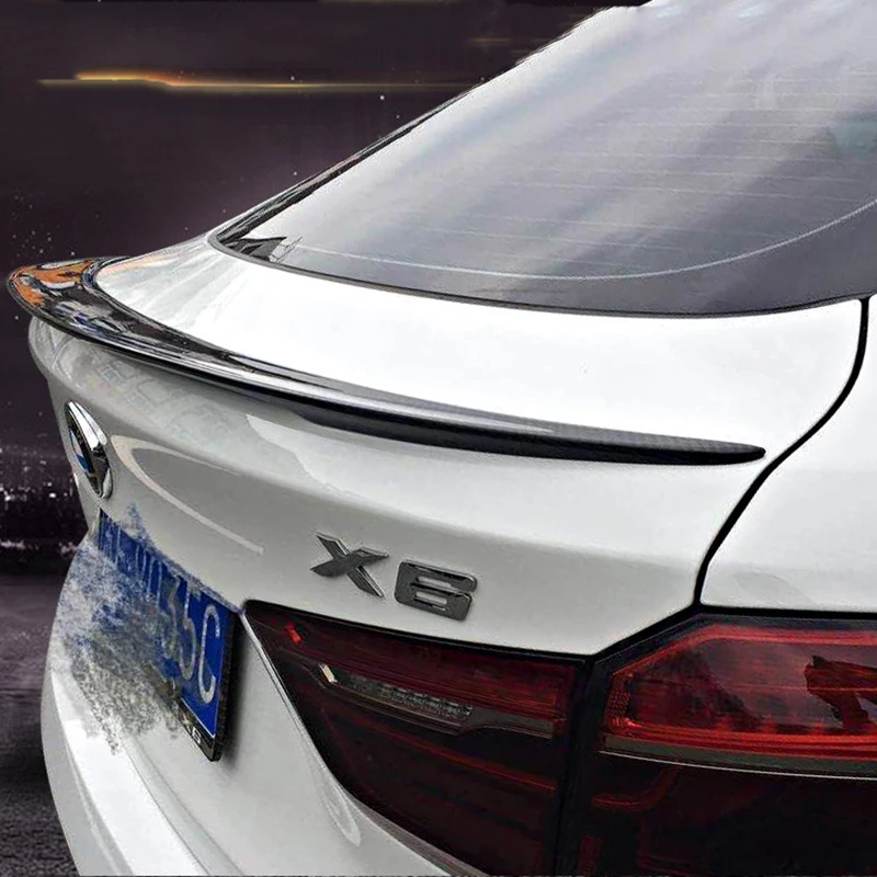 Спойлер для задних крыльев BMW X6 F16 2015 2019 спойлеры багажника из углеродного волокна