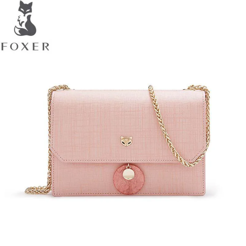 2020 Новая женская кожаная маленькая сумка на цепочке роскошные женские сумки