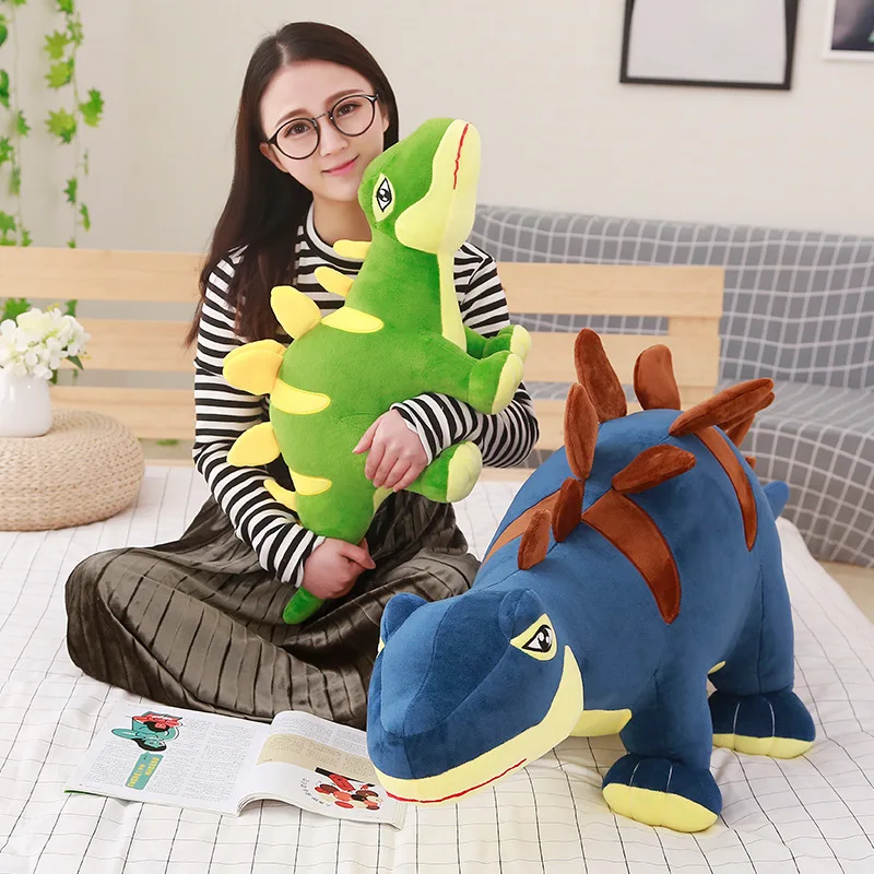 Новинка динозавр Стегозавр 55 см плюшевые игрушки хобби тираннозавр рекс куклы