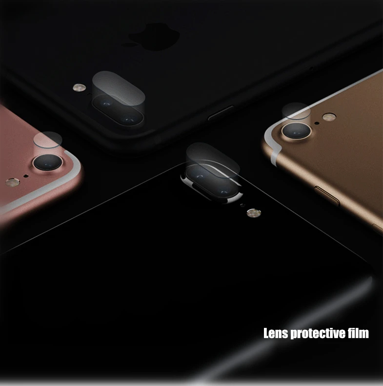 Горячая HD защитная пленка для iPhone 6 6s 7 8 Plus X XS MAX XR Задняя крышка объектива Защитная
