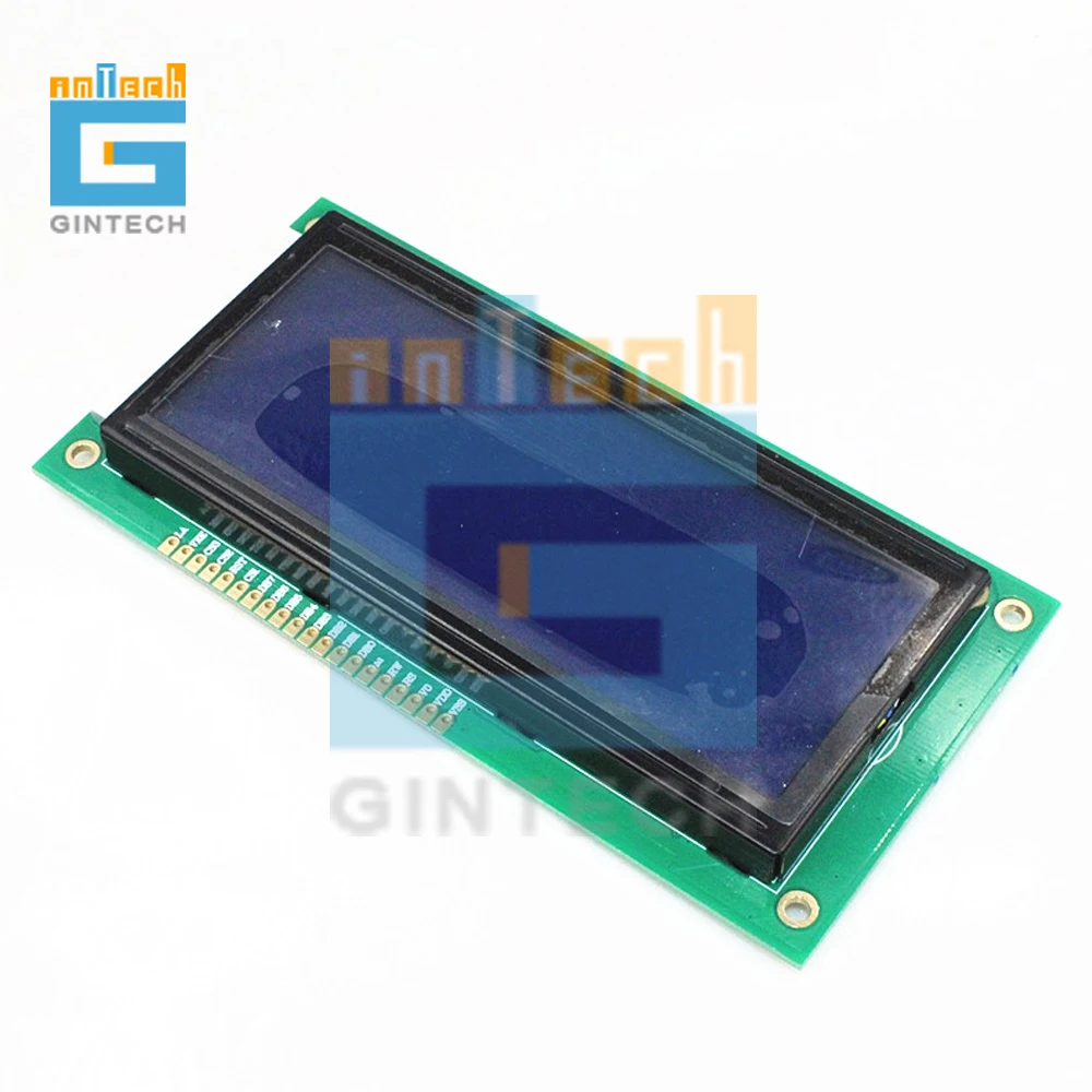 ЖК дисплей 16x4 1604 символ модуль LCM 16*4 LCD синий черный свет 5V для Arduino|Экраны| |