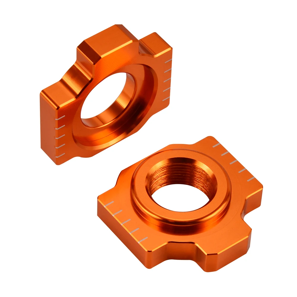 Axle Blocks Chain Adjuster for KTM 1290 Super Adventure R S T 1050 1090 1190 950 990 RC8 RC8R SMR SMT Supermoto | Автомобили и