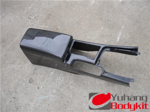 Замена центральной консоли с подлокотником накладка RHD CF подходит для 1999-2002 Skyline