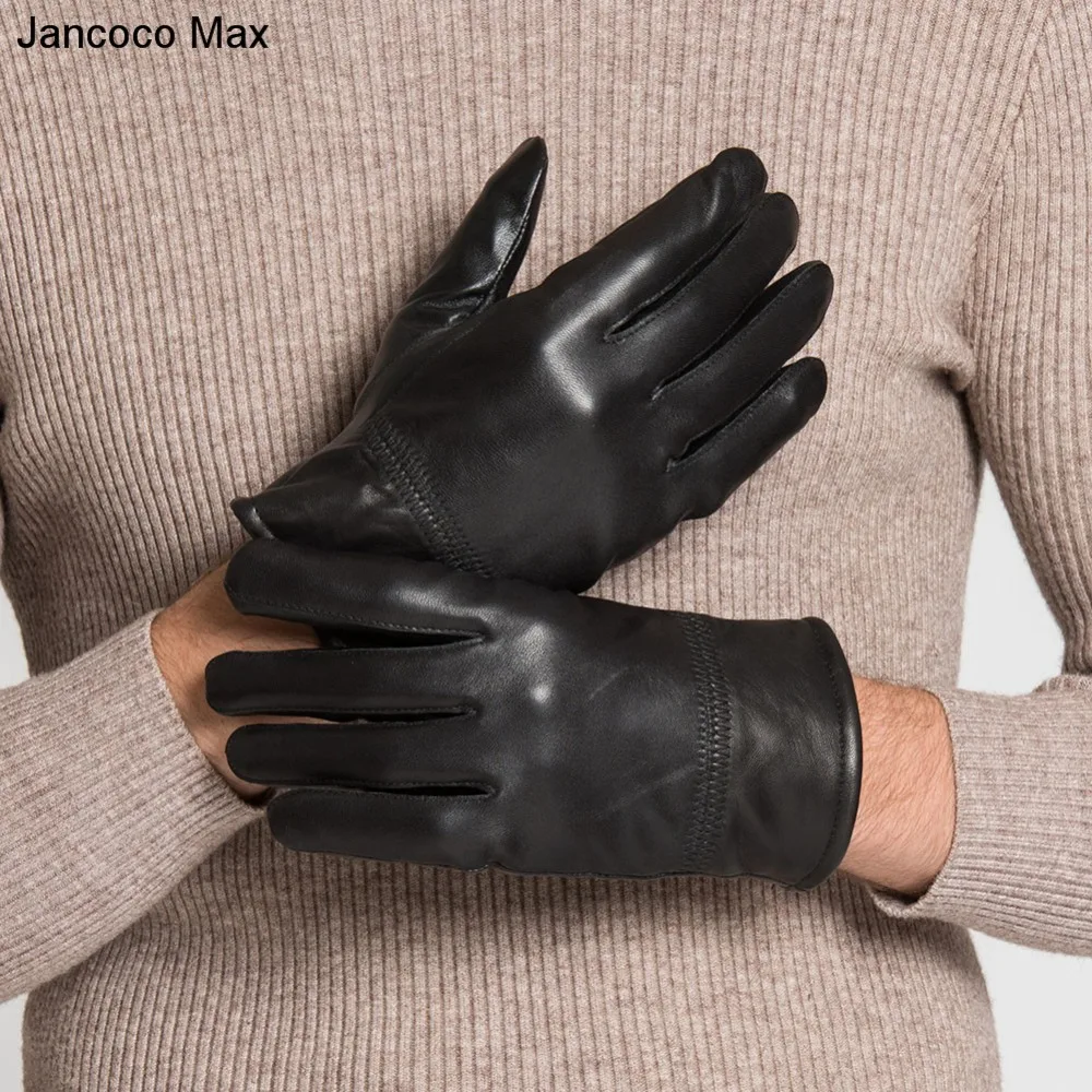 Jancoco Max Новинка Брендовые туфли из натуральной кожи перчатки для мужчин на весну и