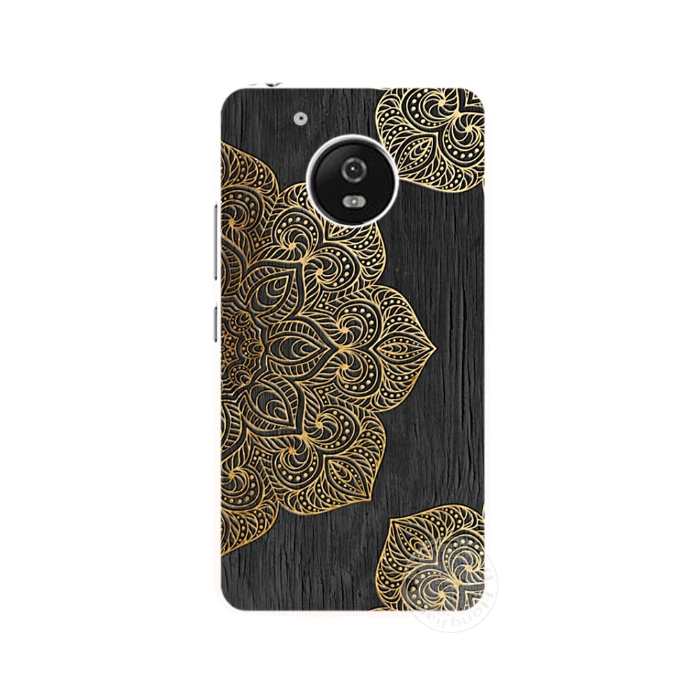 HAMEINUO чехол с винтажным рисунком Мандала Цветок для Motorola Moto G6 G5 G5S G4 PLAY PLUS ZUK Z2 pro |