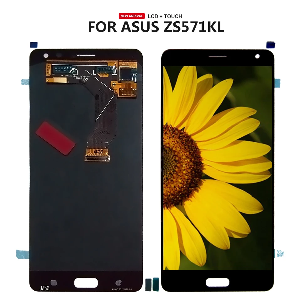 Оригинальный ЖК-дисплей для Asus Zenfone AR ZS571KL + сенсорный экран дигитайзер стекло в
