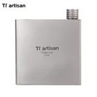 Уличная портативная титановая фляжка Tiartisan 175 мл, винные чашки, дорожная Сверхлегкая фляжка, посуда для напитков, Ta8602Ti