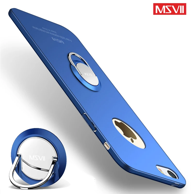 MSVII Чехлы для Apple iPhone 5 5S чехол Роскошный Матовый S металлический автомобильный