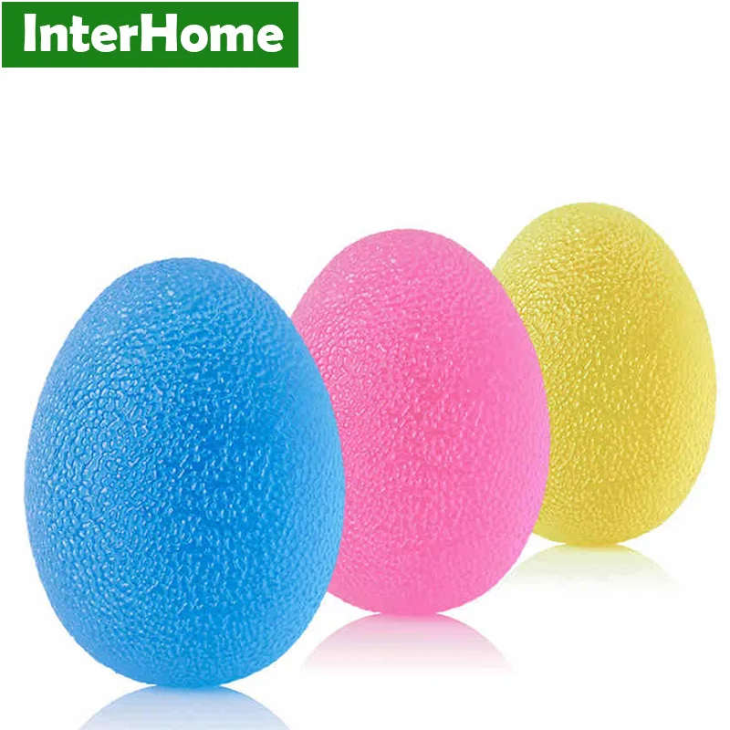 Новинка! Силиконовый массажер для яиц Эспандер рук рельефный силовой шар