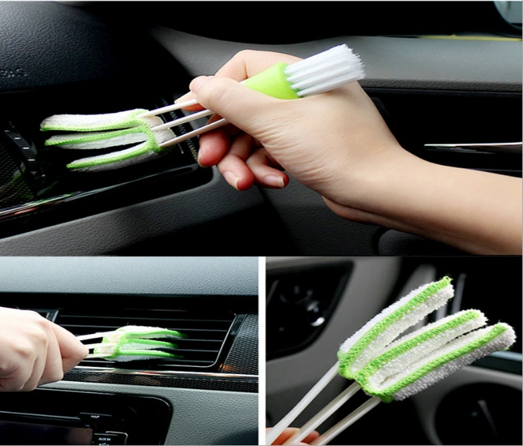 Car Cleaning Double Side Brush For Easy Automo Outle FIAT Panda stilo Punto Doblo Grande Bravo Accessories | Автомобили и
