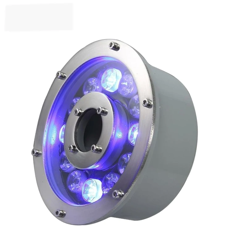 Светодиодный подводный светильник RGB погружной IP67 24 в пост. Тока | Лампы и